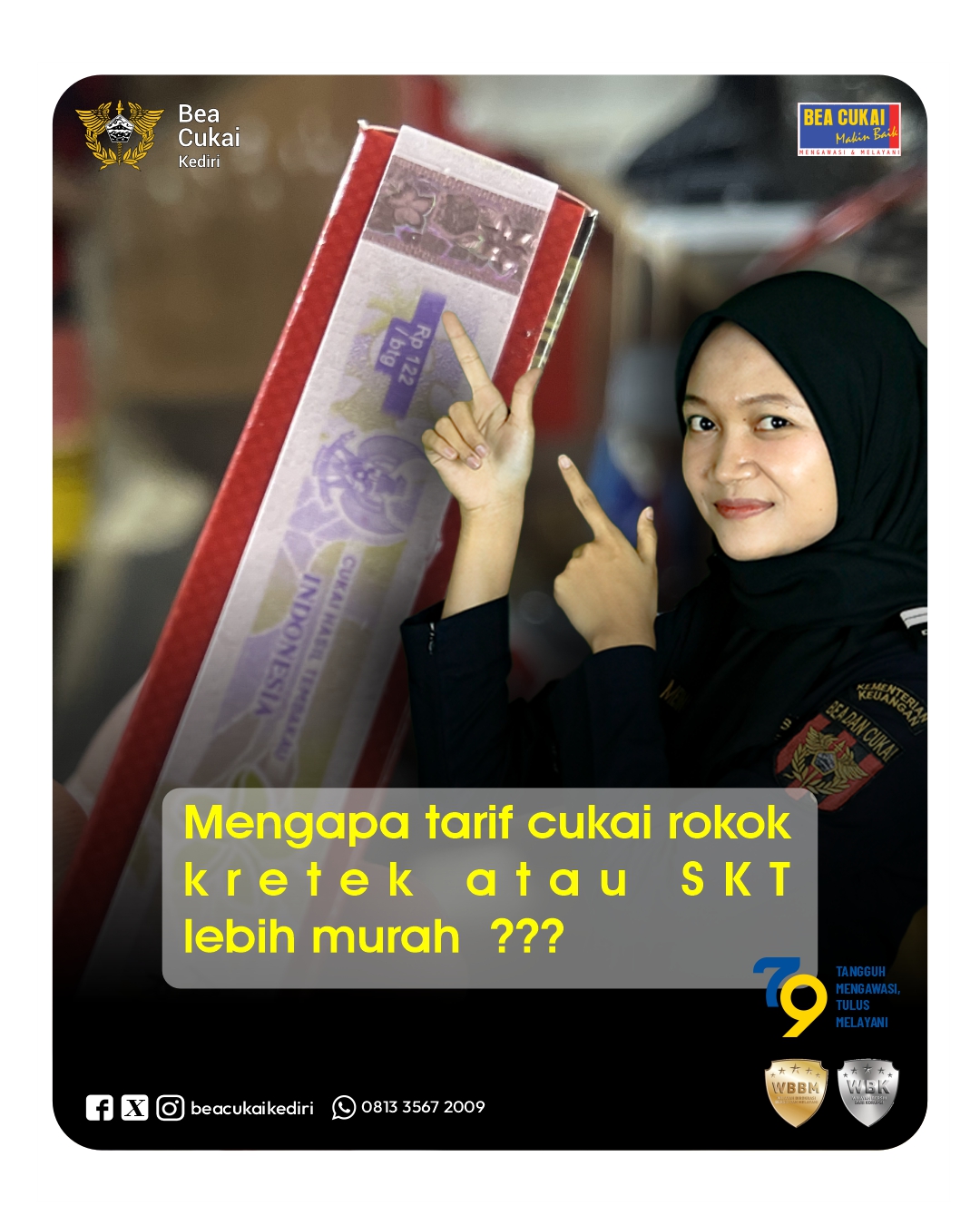 Kalau kamu pernah lihat rokok dilinting manual, itu namanya SKT Tau nggak sih? Tarif cukainya lebih murah dari SKM ?