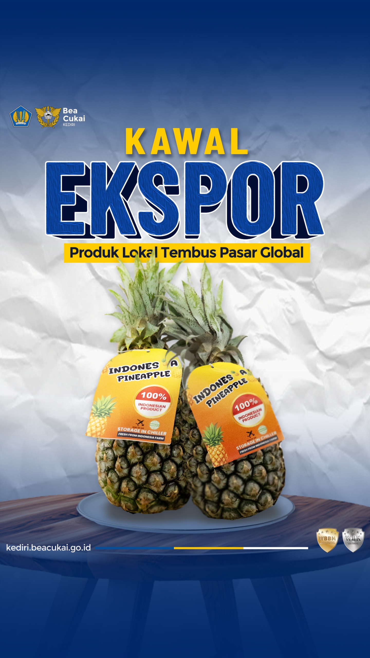 Bea Cukai Kediri Dorong Penguatan Ekspor Nasional Melalui Kegiatan Asistensi UMKM